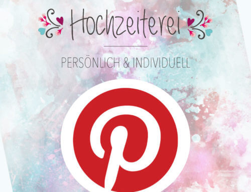 Hochzeiterei jetzt auch auf Pinterest